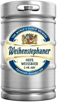 Weihenstephaner Hefe Weizen Fust 50 ltr 5,4%