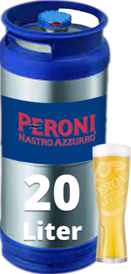 Peroni Nastro Azzurro Fust 50 ltr 5%