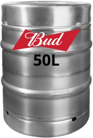 Bud Fust 50 ltr 5%