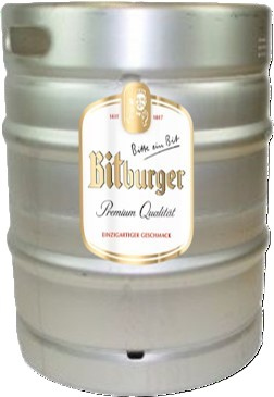 Bitburger Pils Fust 30 ltr 4,8%