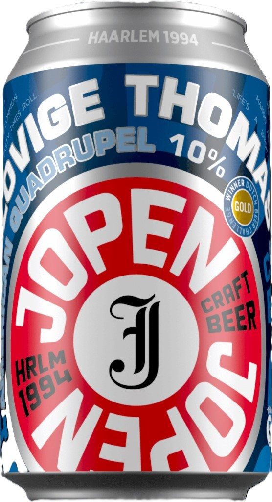 Jopen Ongelovige Thomas blik Doos 12x33 cl 10%