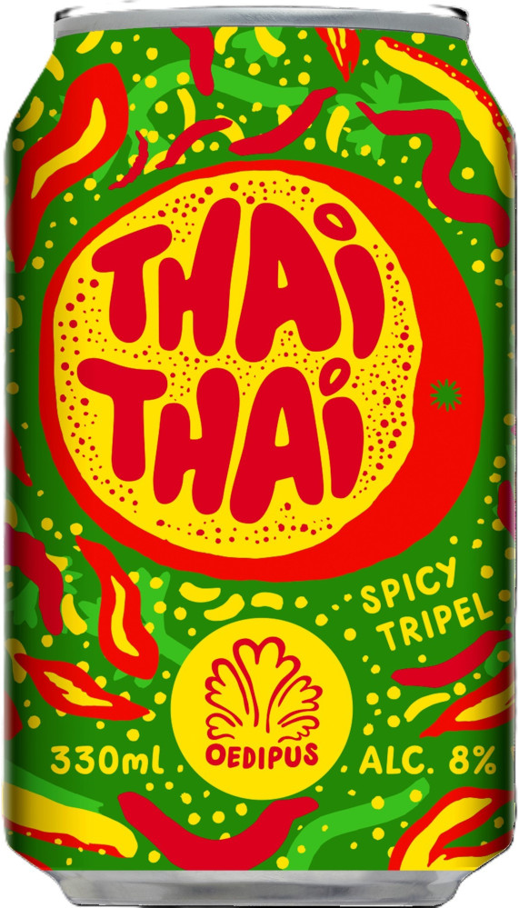 Oedipus Thai Thai blik Doos 12x33 cl 8%