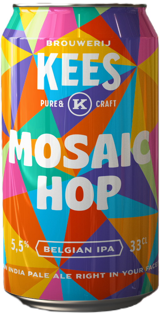 Kees Mosaic Hop blik Doos 12x33 cl 5,5%