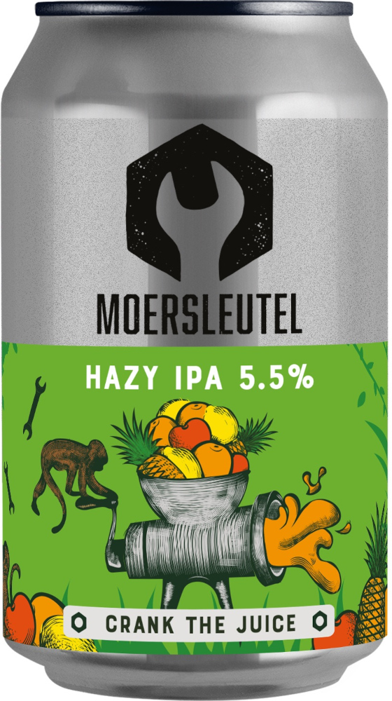 Moersleutel Crank Th.Juice blik Doos 12x33 cl 5,5%