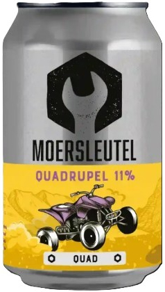 Moersleutel Quad blik Doos 12x33 cl 11%