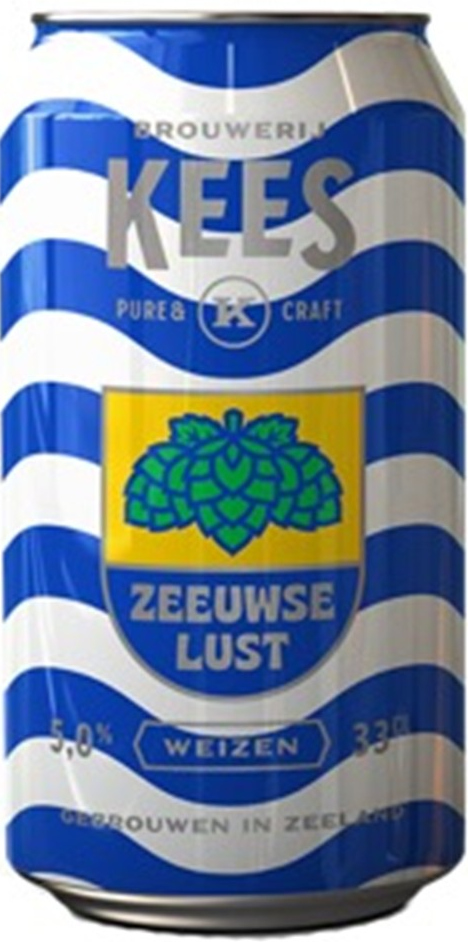 Kees Zeeuwse Lust blik Doos 12x33 cl 5%