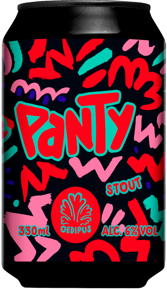 Oedipus Panty blik Doos 12x33 cl 6%