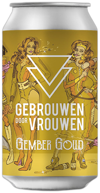 Gebr. D. Vrouwen Gemb.Goud blik Doos 12x33 cl 4,6%