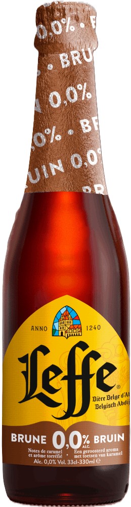 Leffe Dubbel 0.0% 6p Tray 4x6x33 cl