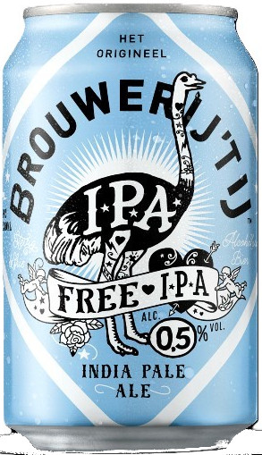 Brouwerij 't IJ Free IPA blik Doos 12x33 cl 0,5%