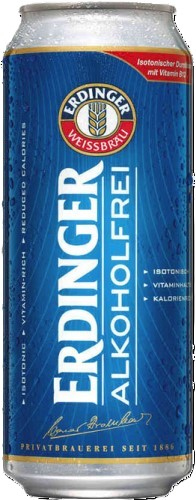 Erdinger Weisb. Alkoholfrei blik Tray 24x50 cl