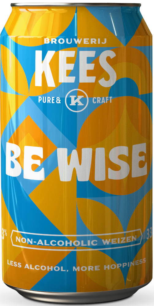 Kees Be Wise blik Doos 12x33 cl 0,3%