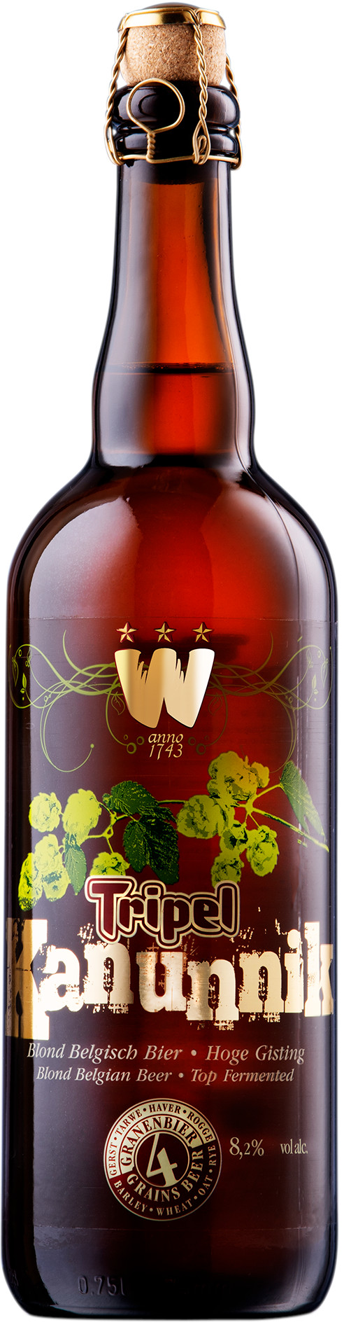 Wilderen Tripel Kanunnik Doos 12x75 cl 8,2%