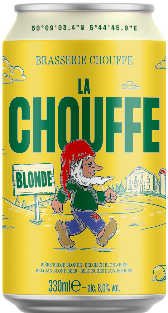 La Chouffe blik Tray 6x4x33 cl 8%
