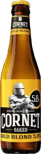 Cornet Gold Blond Krat 24x33 cl 5,8%