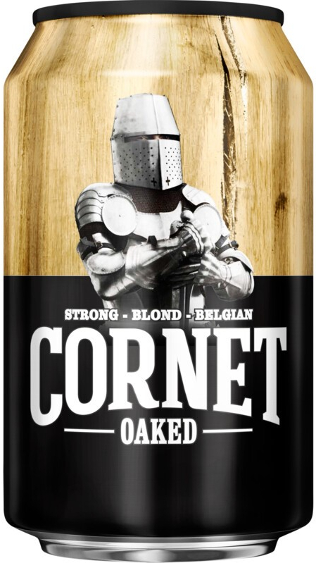 Cornet Oaked Blond blik Doos 12x33 cl 8,5%