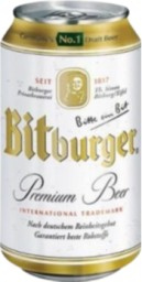 Bitburger Pils blik Tray 4x6x33 cl 4,8%