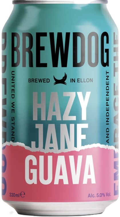 Brewdog Hazy Jane Guave blik Doos 12x33 cl 5%