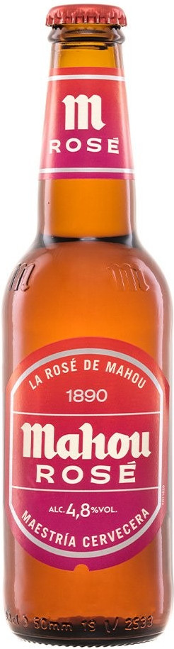 Mahou Rosé Doos 24x33 cl 4,8%