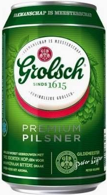 Grolsch Pils blik Tray 4x6x33 cl 5%