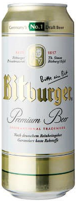 Bitburger Pils blik Tray 24x50 cl 4,8%