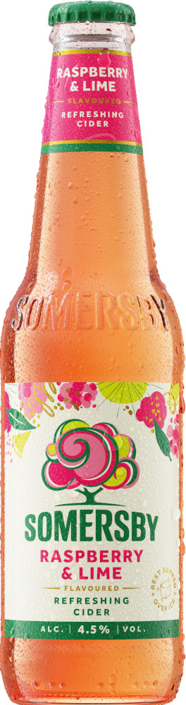 Somersby Raspberry Lime Cider Doos 24x33 cl 4,5%