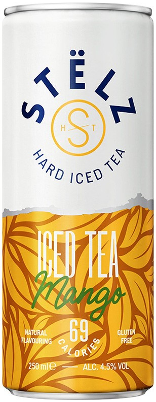 STELZ Hard Iced Tea Mango blik Doos 12x25 cl 4,5%