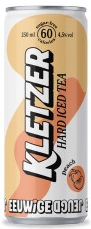 Kletzer Hard Iced T. Peach blik Tray 12x25 cl 4,5%