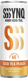 SYNQ Hard Iced Tea Peach blik Tray 2x12x25 cl 4,5%