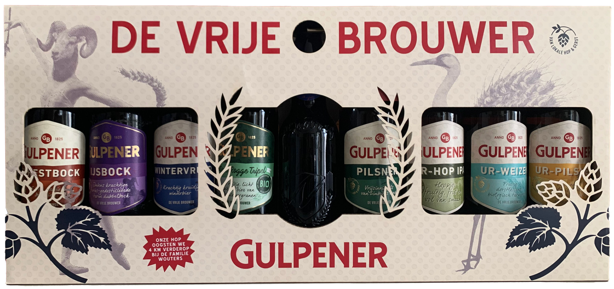 Gulpener De Vrijheid GV Doos 3x 8x30+1x33 cl 6,5%