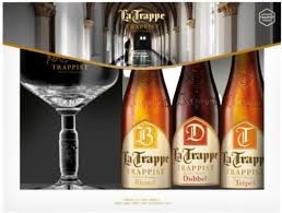La Trappe GV +Priorglas Doos 4x3x33 cl 7,2%