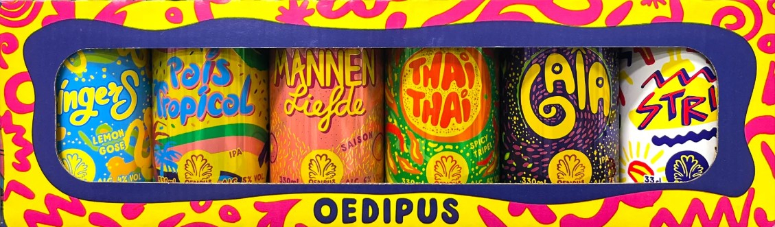 Oedipus Mixed GV blik Doos 5x6x33 cl 5,8%