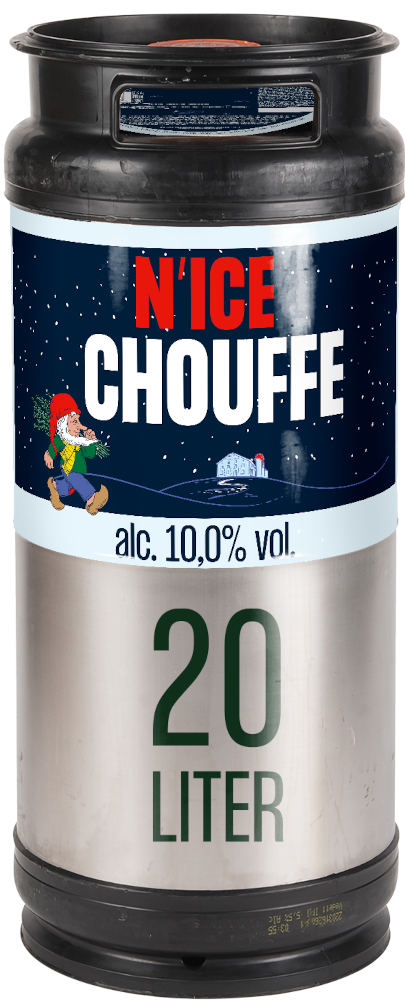 Chouffe N'Ice Fust 20 ltr 10%