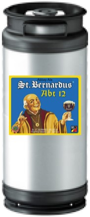 St. Bernardus Abt (12) Fust 20 ltr 10%
