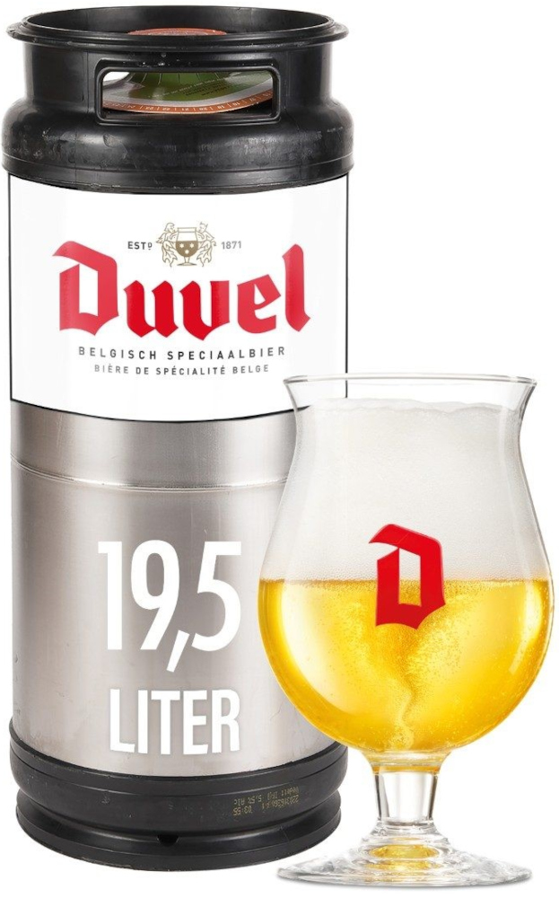 Duvel Fust 19,5 ltr 8,5%
