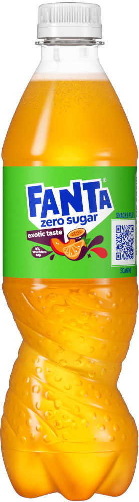 Fanta Exotic Zero pet Tray 12x50 cl
