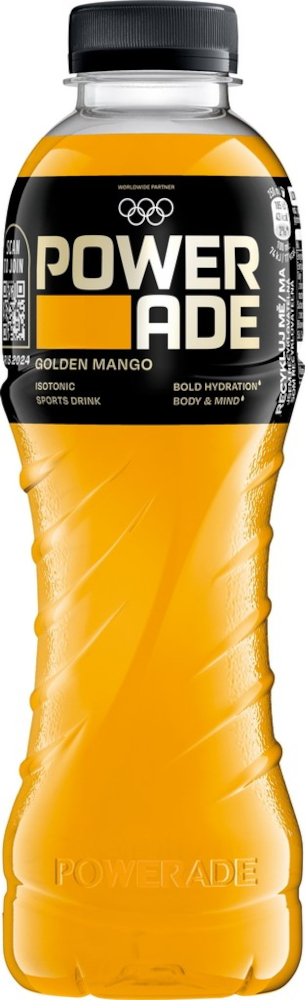 Powerade Mango pet Tray 12x50 cl