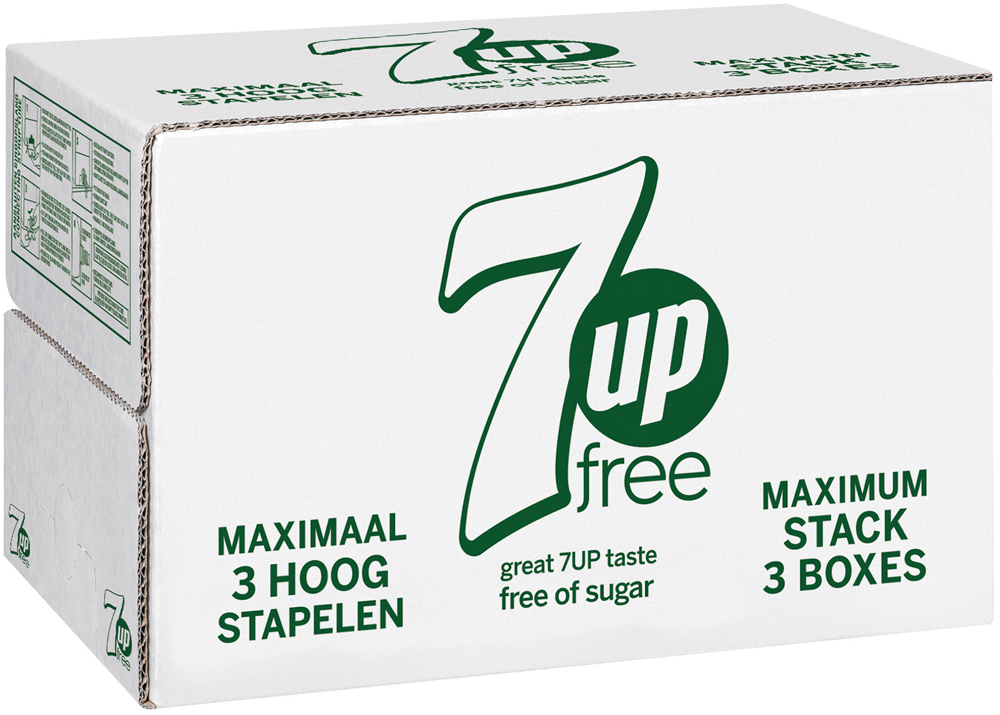Seven Up Zero Postmix Doos 10 ltr