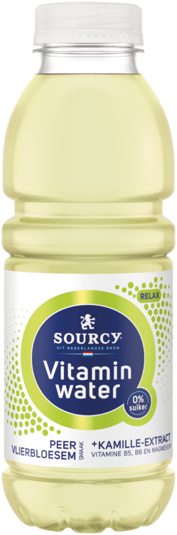 Sourcy Vitamin Peer/Vlierbl. pet Tray 6x50 cl