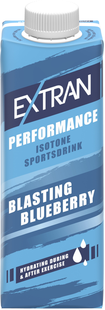 Extran Performance Blueberry Tray 12x33 cl
