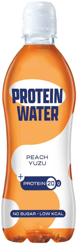 Proteinwater Peach Yuzu pet Tray 12x50 cl