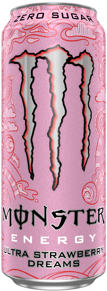 Monster Ultra Strawberry Dreams blik Tray 12x50 cl