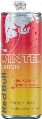 Red Bull Winter Appel Gember blik Tray 12x25 cl