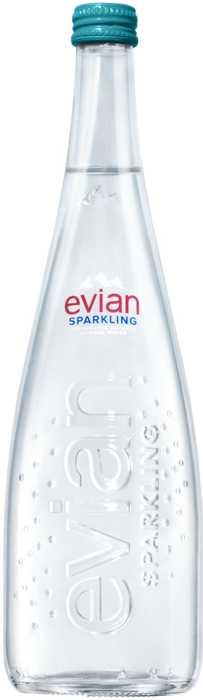 Evian Sparkling Doos 12x75 cl