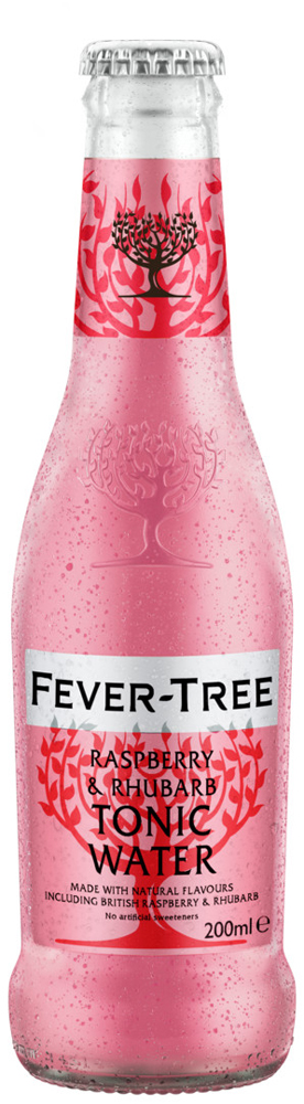 Fever Tree Raspberry  Rhubarb Doos 6x4x20 cl