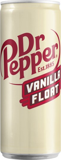 Dr. Pepper Vanilla Float blik Tray 12x33 cl
