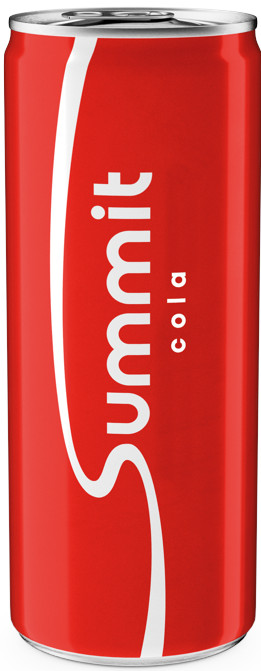 Summit Cola blik Tray 24x25 cl
