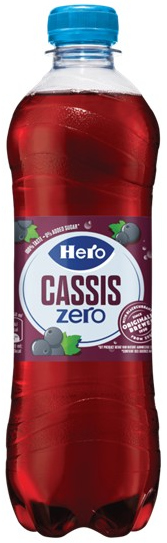 Hero Cassis Zero pet Tray 6x50 cl