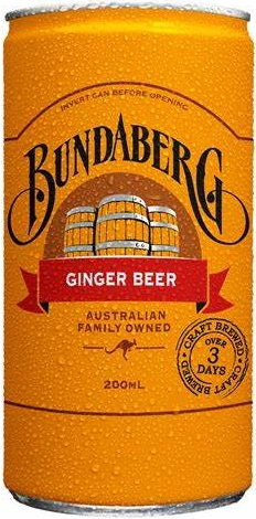 Bundaberg Ginger Beer blik Tray 12x20 cl