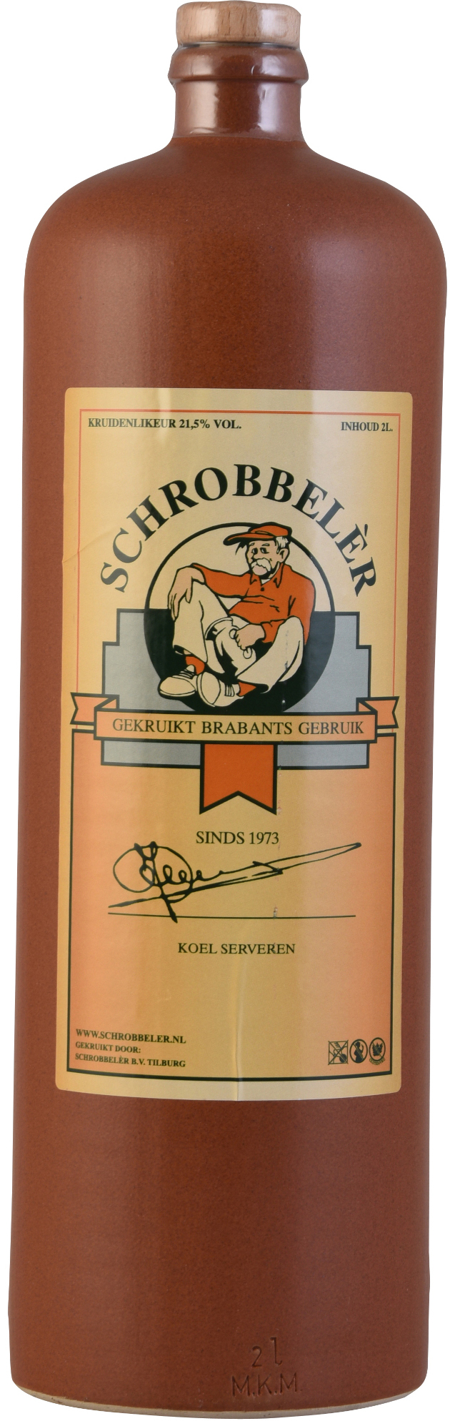 Schrobbeler Steen Fles 200 cl 21,5%